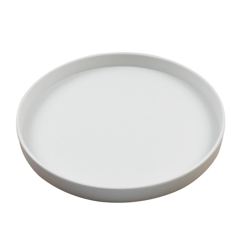 OMEM Reptile Food Bowl Water Dish,Feeding Dish, Birds Bowl (M, White) - Image 1